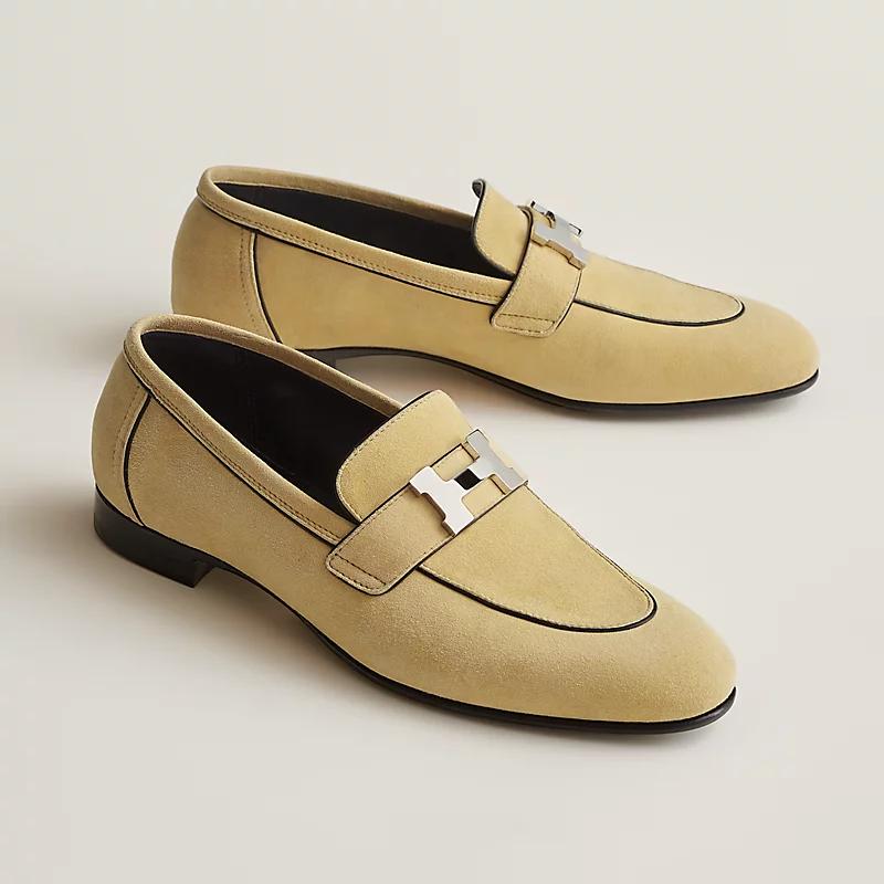 Giày Hermes Paris Loafer Nữ Vàng